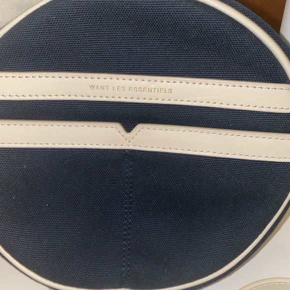 WANT Les Essential Denim & Cream Crossbody Bag - Picture 10 of 10